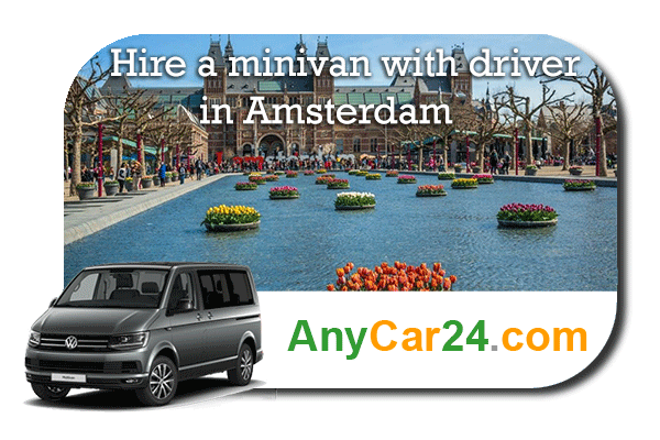 Rent a van with chauffeur in Amsterdam