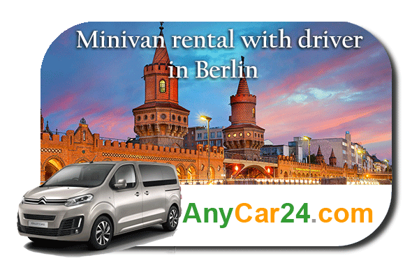 Hire a minivan with driver in Berlin