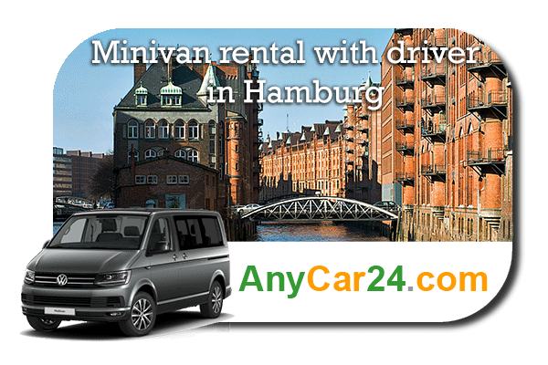 Rent a van with chauffeur in Hamburg