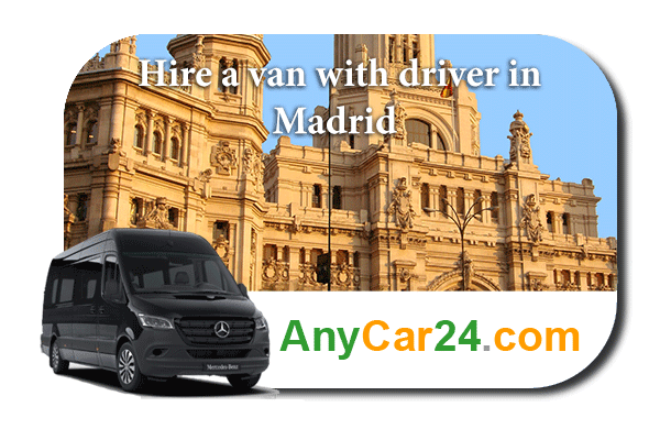 Hire a van with driver in Madrid