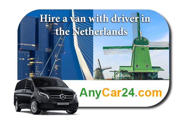 Hire a van with driver in the Netherlands