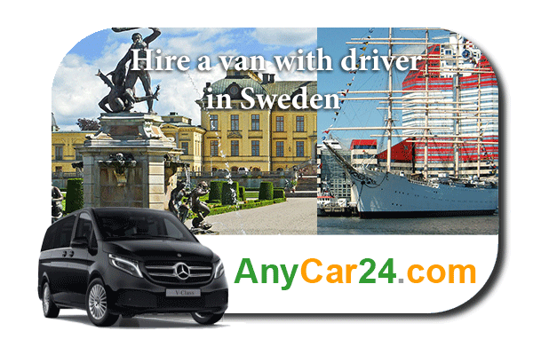 Hire a van with driver in Sweden