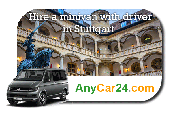 Rent a van with chauffeur in Stuttgart