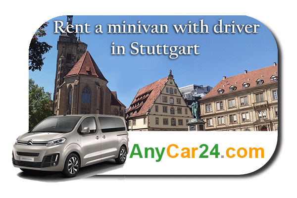 Hire a minivan with driver in Stuttgart