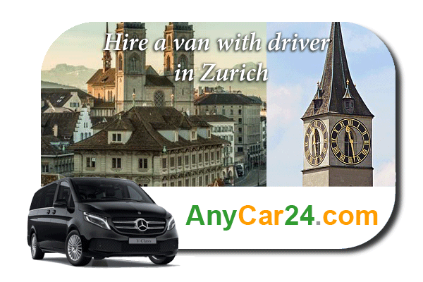 Hire a van with driver in Zurich