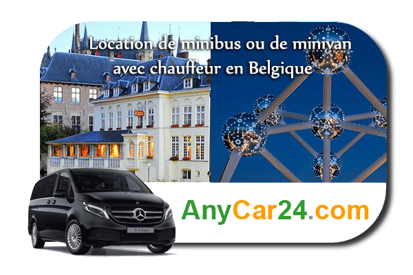 Louer un minibus ou un minivan avec chauffeur en Belgique