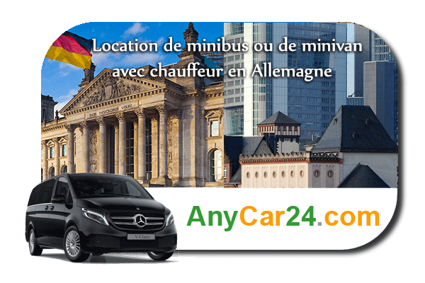 Louer un minibus ou un minivan avec chauffeur en Allemagne