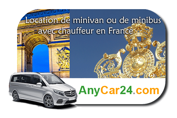Louer un minibus ou un minivan avec chauffeur en France