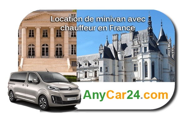 Location de minivan avec chauffeur en France