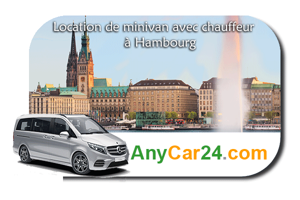 Louer un minibus ou un minivan avec chauffeur à Hambourg