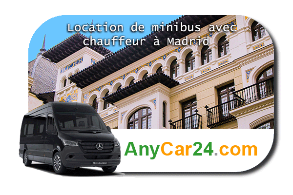 Location de minibus avec chauffeur à Madrid