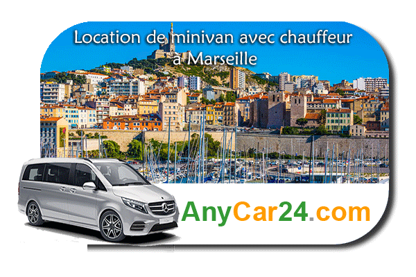 Louer un minibus ou un minivan avec chauffeur à Marseille