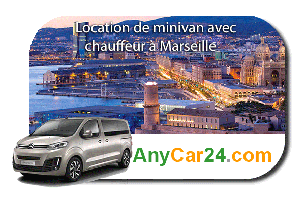 Location de minivan avec chauffeur à Marseille