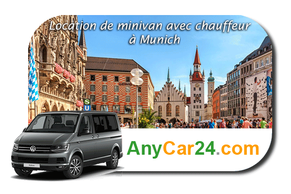 Location de minibus avec chauffeur à Munich