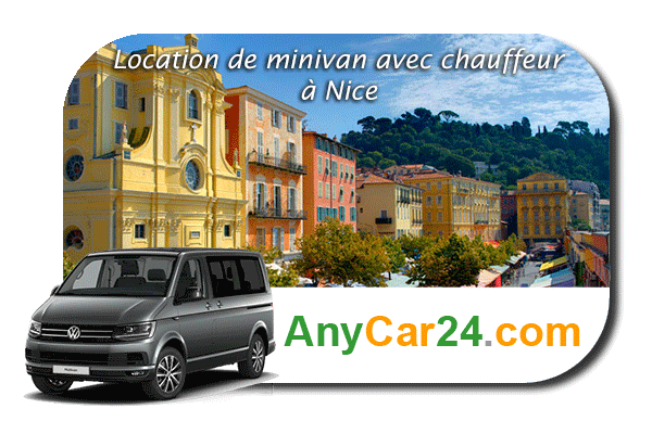 Location de minibus avec chauffeur à Nice