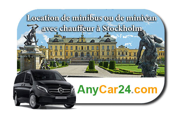 Louer un minibus ou un minivan avec chauffeur à Stockholm