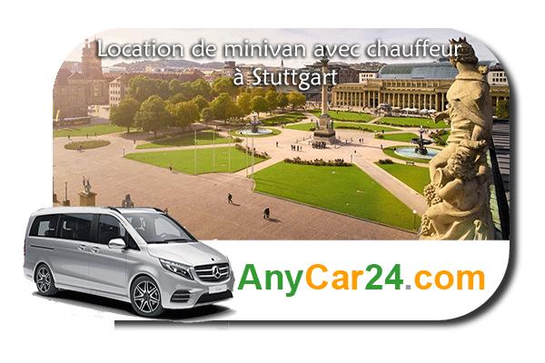 Louer un minibus ou un minivan avec chauffeur à Stuttgart