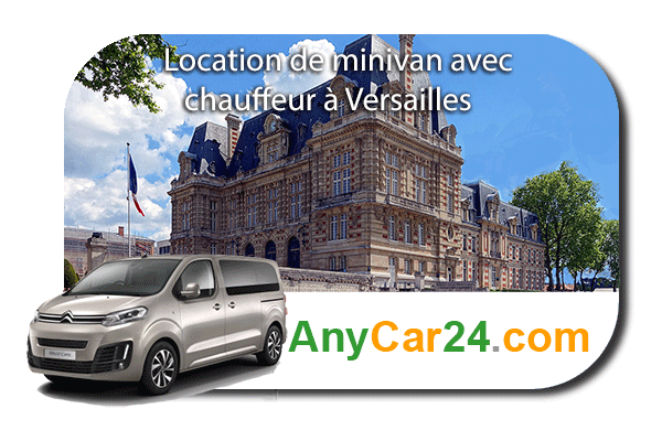 Location de minivan avec chauffeur à Versailles