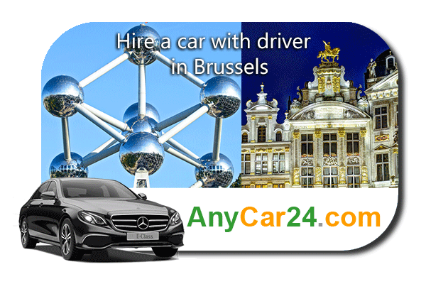 Hire a car with driver in Brussels