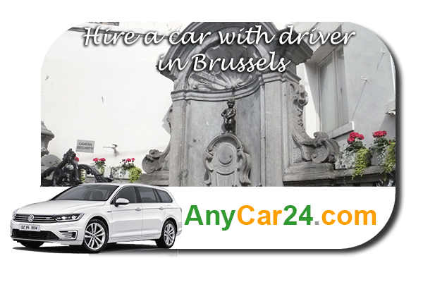 Hire a car with chauffeur in Brussels