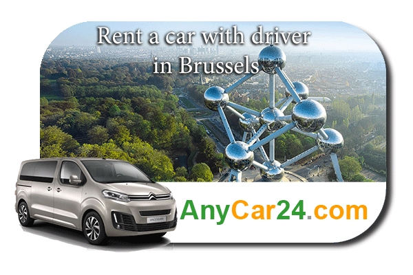Rent a car with chauffeur in Brussels