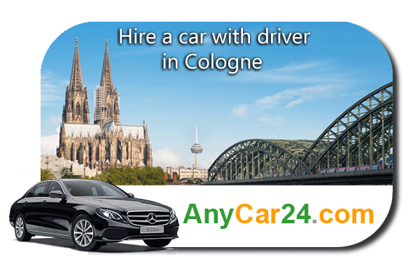 Hire a car with driver in Cologne