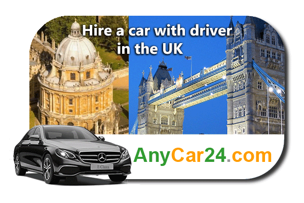 Hire a car with driver in the UK