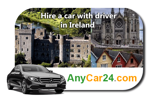 Hire a car with driver in Ireland