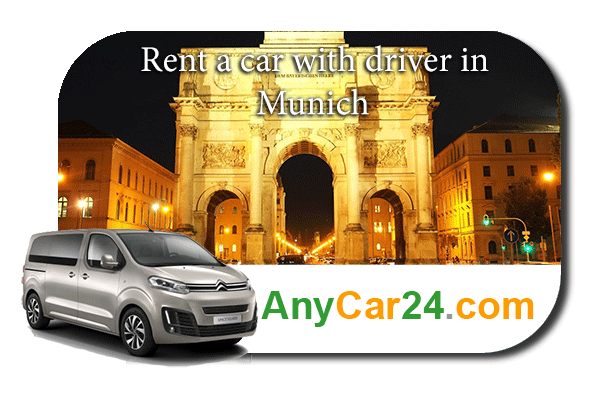 Rent a car with chauffeur in Munich