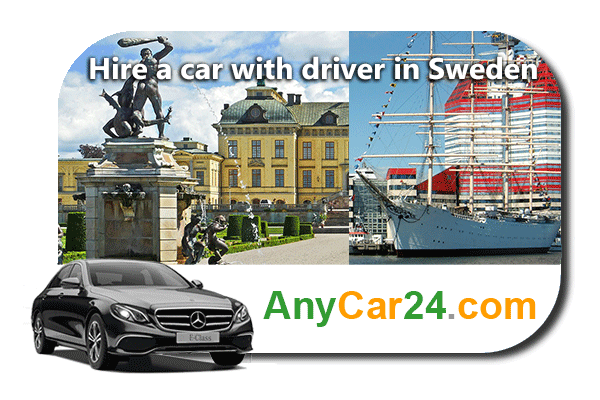 Hire a car with driver in Sweden