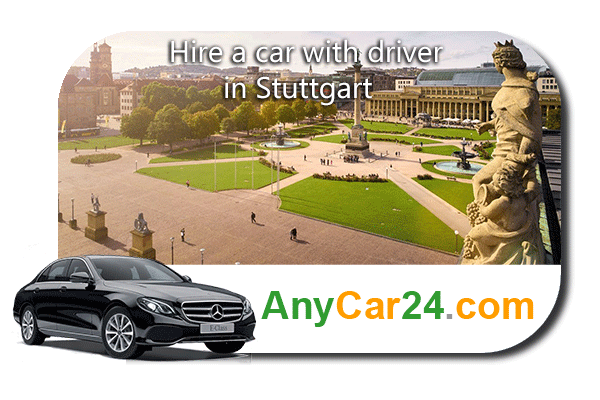 Hire a car with driver in Stuttgart