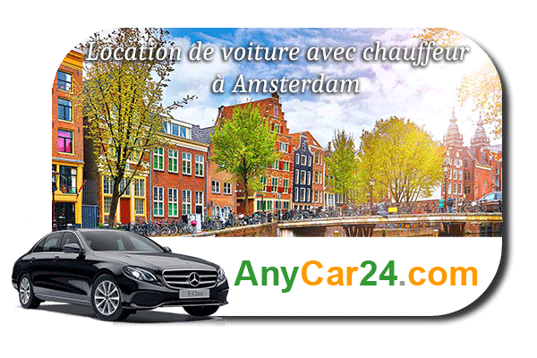 Louer une voiture avec chauffeur à Amsterdam