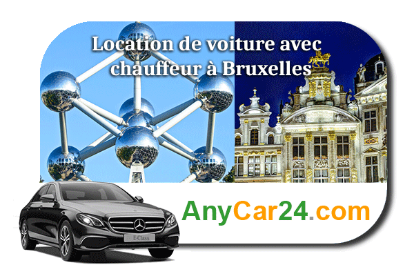 Louer une voiture avec chauffeur à Bruxelles