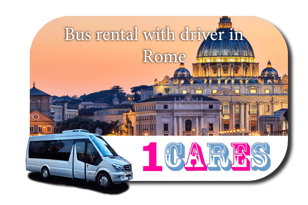 Hire a bus in Rome