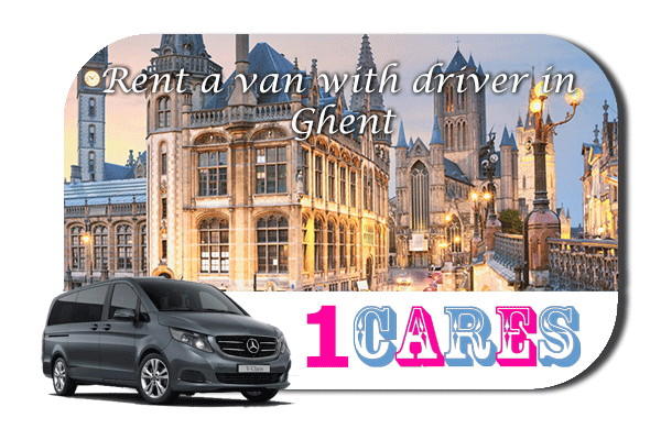 Hire a van with driver in Ghent